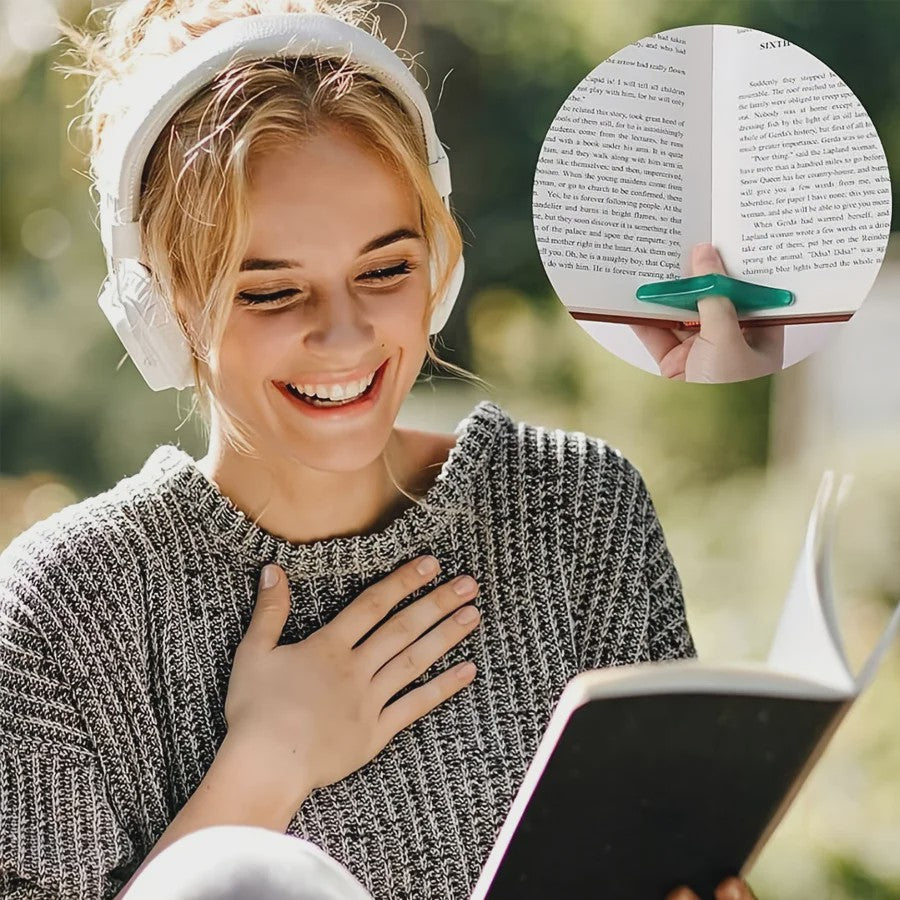 Creatieve Duim Boek Page Holder - Handige Leeshulp voor Boeken