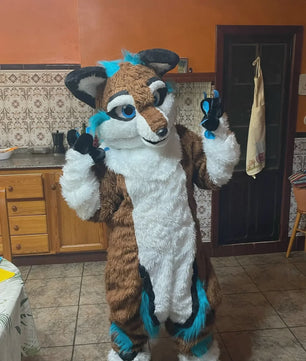 Professioneel Mascot Kostuum - Vrolijke Vos/Hond/Wolf voor Feesten & Evenementen