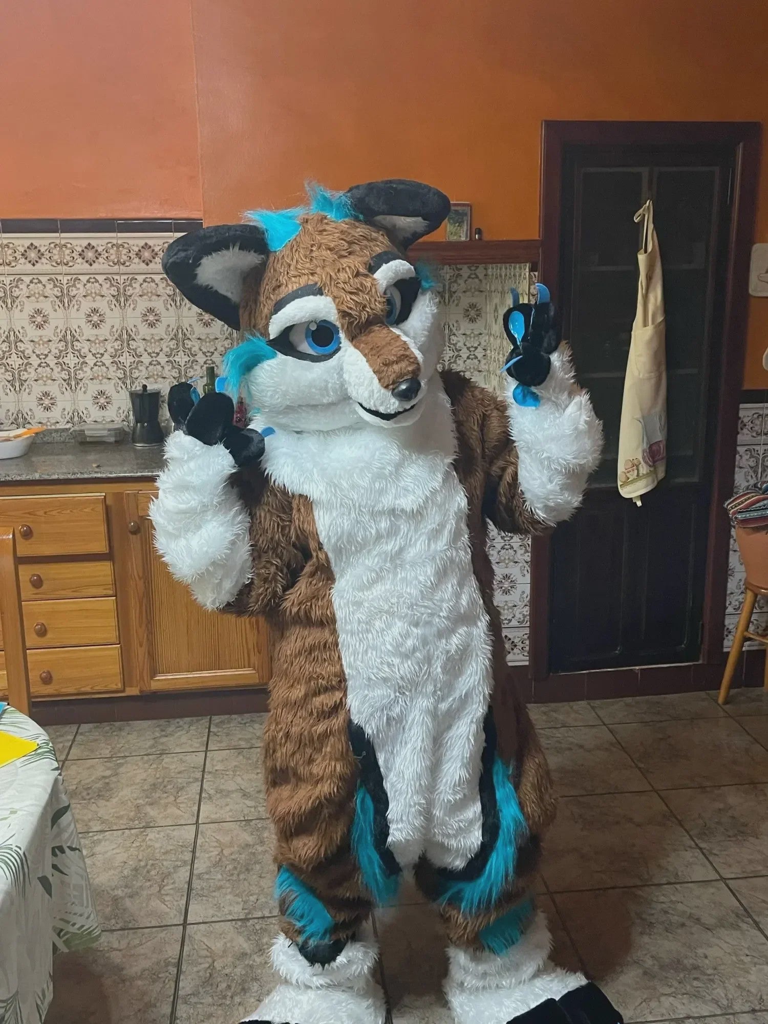 Professioneel Mascot Kostuum - Vrolijke Vos/Hond/Wolf voor Feesten & Evenementen