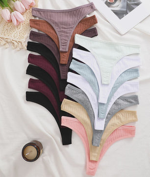 15-Delige Set Dames String Broekjes - Katoen, Sexy & Comfortabel Ondergoed
