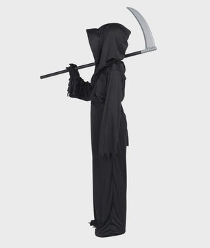Grim Reaper Kostuum Halloween - Doodskostuum met Kap en Zeis voor Volwassenen