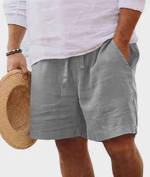 Lichtgewicht Heren Katoenen Shorts - Comfortabel voor Sport, Strand & Casual