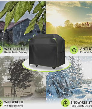 Waterdichte BBQ Hoes - UV-bestendig, Winddicht en Stofvrij