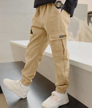 Stoere Cargo Broek voor Jongens (3-14 Jaar) - Slim Fit, Casual & Sportief