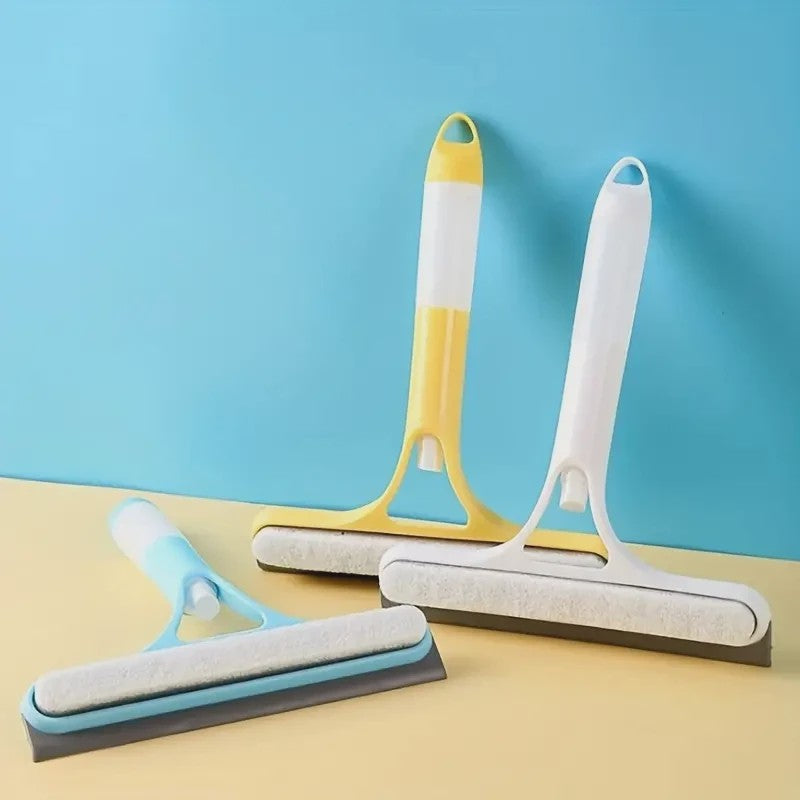 3-in-1 Glasreiniger met Vernevelaar en Raamwisser - Streeploos Schoon