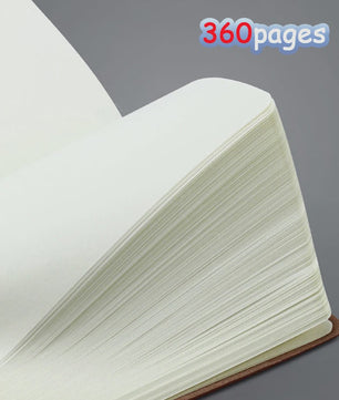 A6 Notitieboek 360 Pagina's - Lijn of Blanco - Dagboek, Planner, Journal