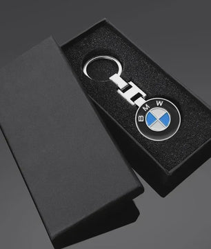 Metalen 3D BMW Autosleutelhanger Ring met Embleem - Auto Accessoires