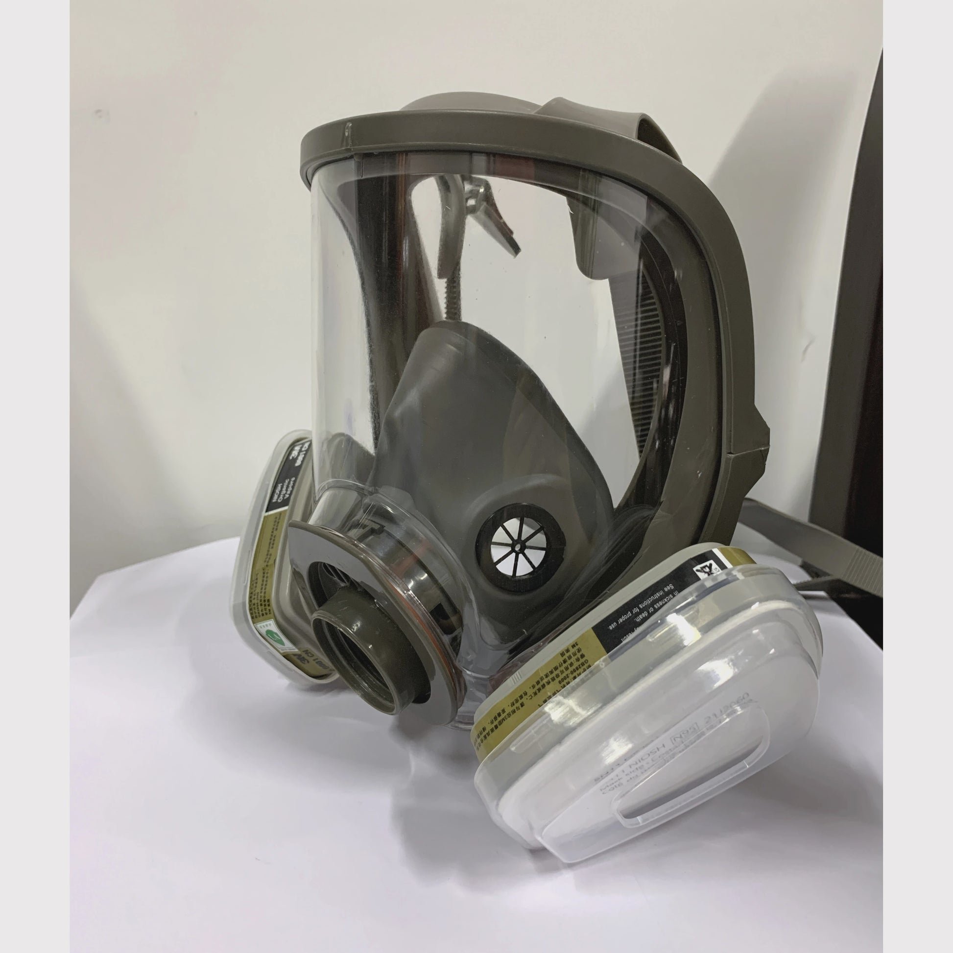 Professioneel Gasmasker 6800 - Volledig Gelaatsmasker met Verwisselbaar Filter voor Industrieel Gebruik