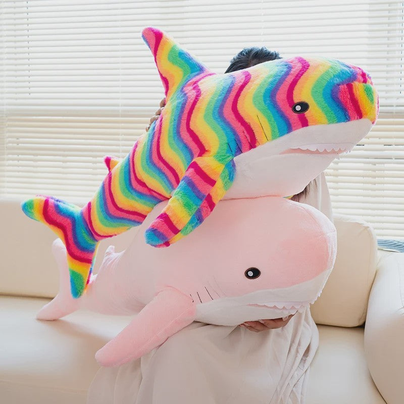 Grote Zachte Knuffel Haai Pluche Speelgoed 140cm - Leuk Cadeau voor Kinderen