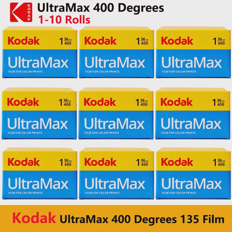 Kodak UltraMax 400 Kleurenfilm (135mm, 36 opnamen) - Per Rol