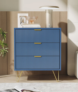 Stijlvol Blauw Sideboard met 2 Deuren - Opbergkast voor Woonkamer, Keuken en Hal