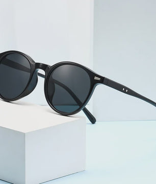 Vintage Ronde Zonnebril Unisex - Stijlvolle Fashion Eyewear