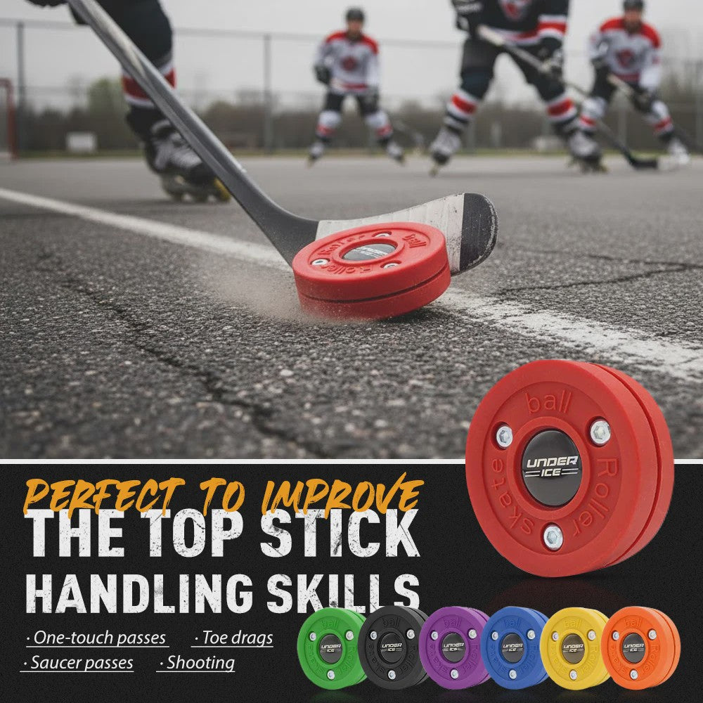 Professionele Hockey Puck voor Training - Duurzaam Plastic, Herbruikbaar voor Off-Ice Oefeningen