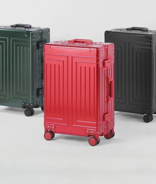 Luxe Aluminium Trolley Koffer - Hoge Capaciteit & Universele Wielen