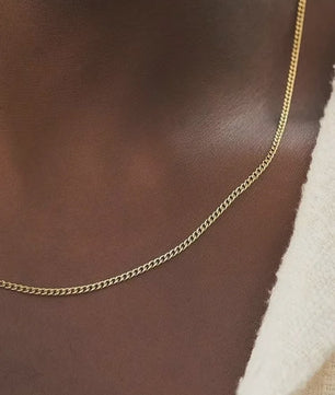 Heren Cuban Ketting 3mm - Stijlvol Roestvrij Staal & Titanium Staal Mode Accessoire