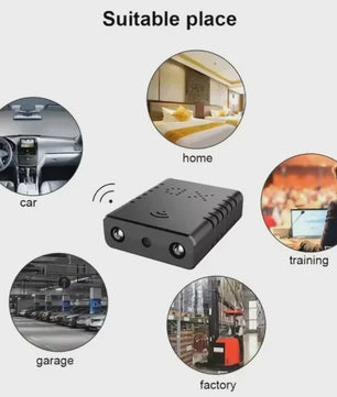 Mini WiFi Camera Full HD 1080P met Nachtzicht en Bewegingsdetectie