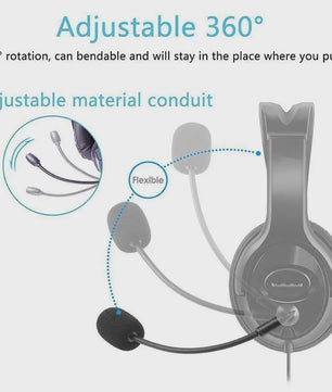 3.5mm Vervangende Gaming Headset Microfoon - Flexibel & Ruisonderdrukkend