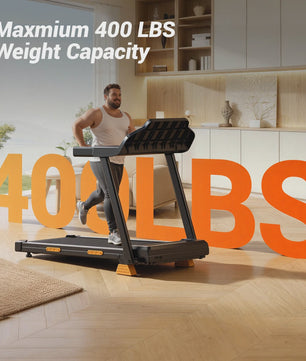 UMAY Loopband 3.0HP met 15% Hellingshoek, Opvouwbaar, 180kg Draagvermogen & LED Display - Ideaal voor Thuis Workout