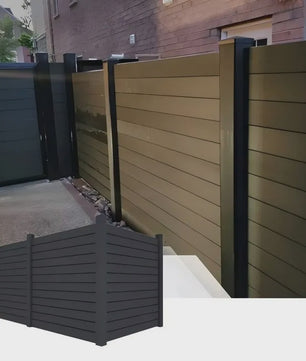 Duurzame Aluminium Schuttingpanelen - Roestvrij & Poedercoating