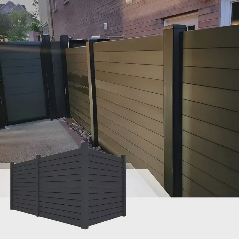 Duurzame Aluminium Schuttingpanelen - Roestvrij & Poedercoating