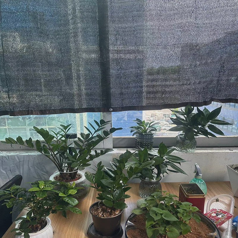 UV-Bestendige Schaduwdoek HDPE - Koffiebruin - Zonwering voor Tuin, Balkon & Auto
