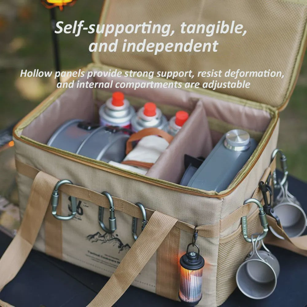 Tactische Picknicktas 36L - Waterdicht & Thermisch met Afneembaar Tafelblad