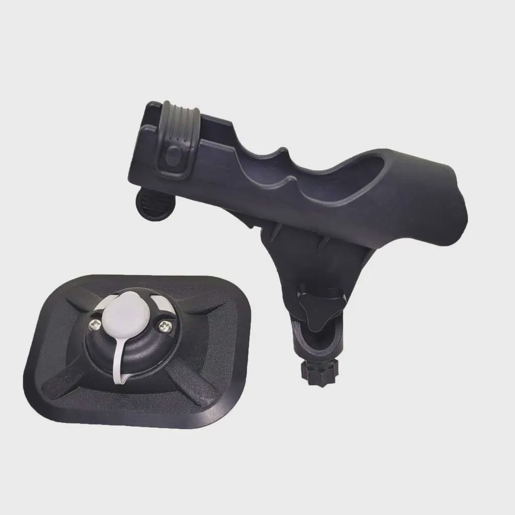 PVC Vishengelhouder voor Opblaasbare Boot, Kajak en Rubberboot - Verstelbaar & Stevig