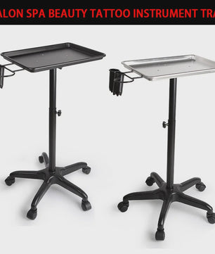 Mobiele Salon Trolley met Verstelbare Hoogte - Beauty, Spa, Kapper & Tattoo