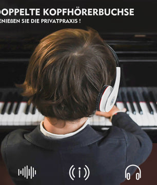 MUSTAR Digitale Piano 88 Toetsen met Hammer Mechaniek & 3 Pedalen - Zwart Houtoptiek