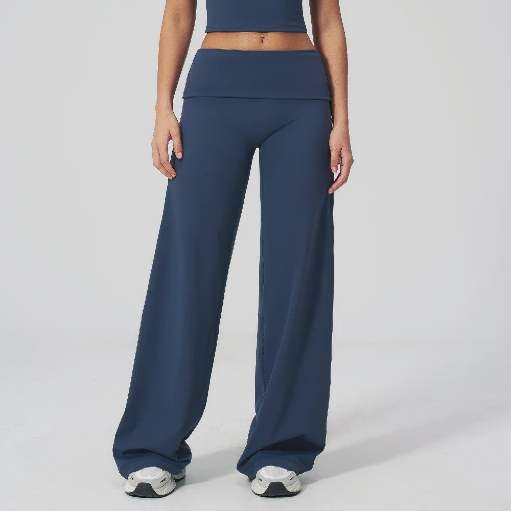 Dames Yoga Bell-Bottoms met Hoge Taille - Flared Sportbroek voor Fitness & Gym