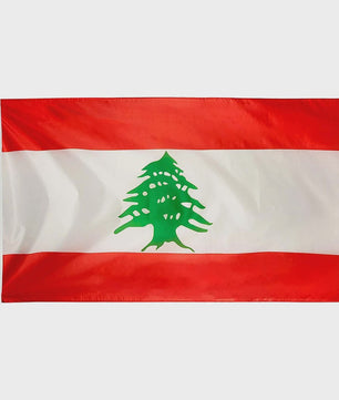 Libanese Vlag 90x150cm - Duurzaam Polyester voor Binnen en Buiten