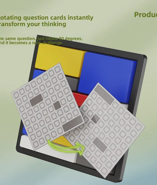 Logisch Denkspel voor Kinderen en Volwassenen - Breinbreker Puzzel met 88 Uitdagingen