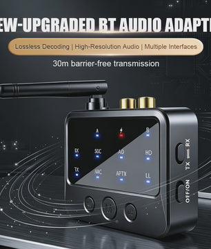 2-in-1 Bluetooth Audio Adapter: Zender & Ontvanger met AptX-Adaptive, Low Latency & HD Audio
