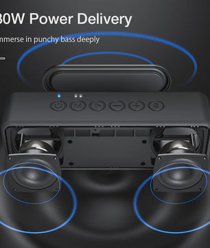BlitzWolf BW-WA4 Draagbare Bluetooth Speaker - 30W Krachtig Geluid, TWS Stereo & IPX6 Waterdicht