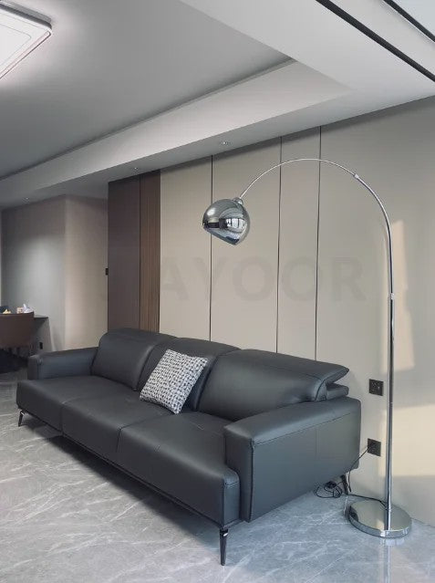 Nordic Luxe Boog Plafondlamp - Verstelbare LED Vloerlamp voor Woonkamer & Bedside