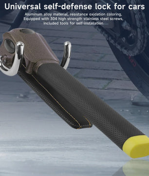 Universeel Aluminium Anti-diefstal Stuurwielslot met Airbag Baffle