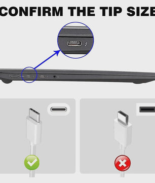 65W USB-C Snellader PD Adapter voor Laptops | MacBook, Dell, HP, Lenovo