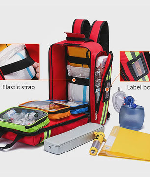 Noodhulp Rugzak - Grote Capaciteit EHBO Kit & Medische Organizer