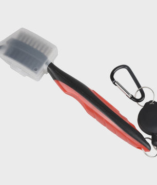Golfclub Borstel & Groove Cleaner met Intrekbare Karabijnhaak