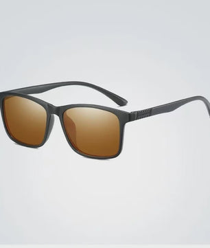 UV400 Zonnebril Heren Dames - Stijlvolle Square Zonnebril voor Fietsen, Rijden & Vissen - Luxe Designer Look