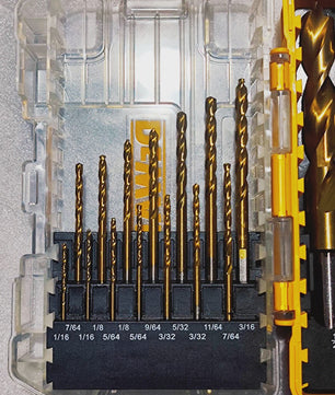 DEWALT DW1361 Titanium HSS Hout- en Metaalboor Set (21-delig)