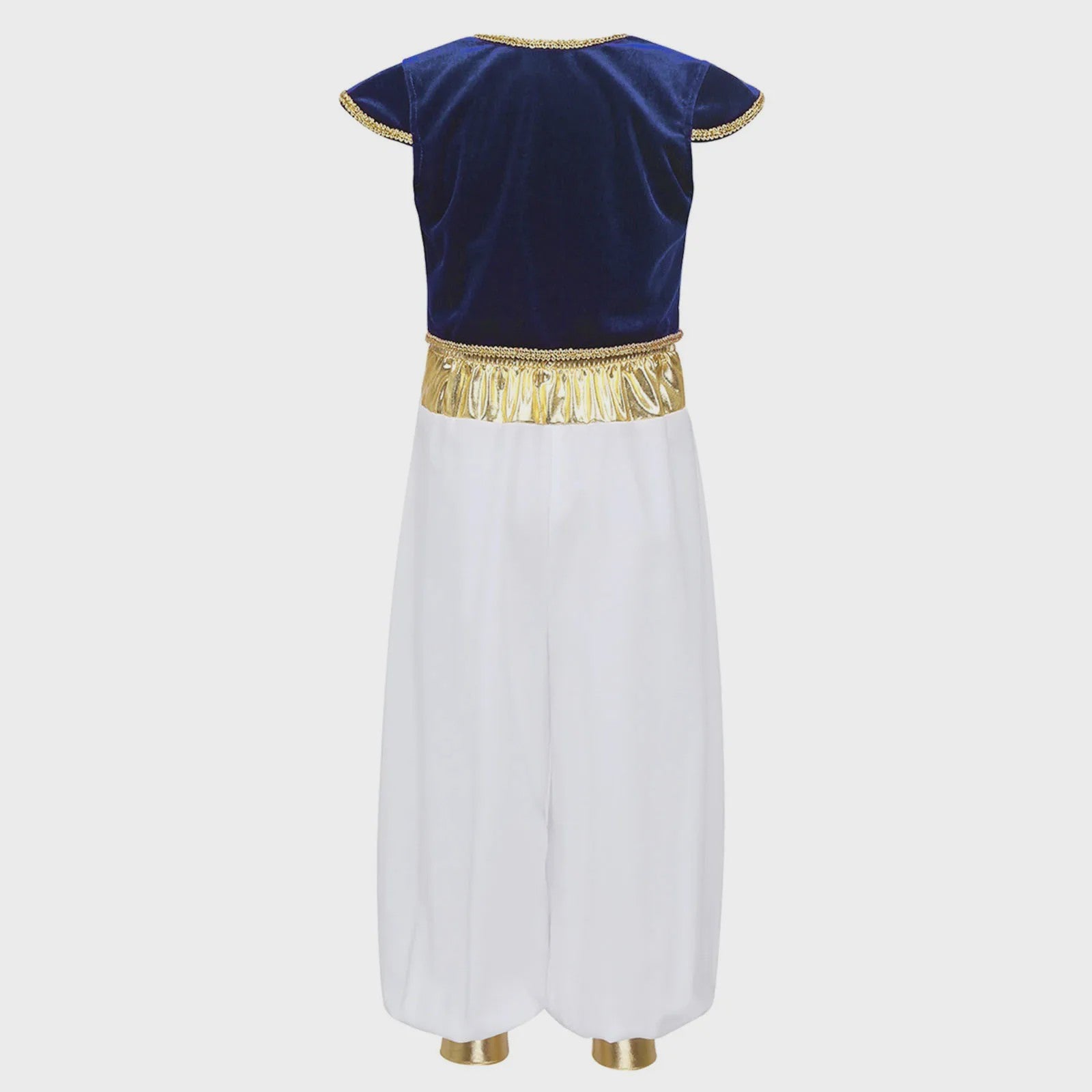Jongens Arabische Prins Kostuum - Perzisch/Arabisch Rollenspel Outfit met Harembroek en Vest