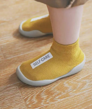 Zachte Babyschoentjes Sokken - Antislip Loopzool voor Eerste Stapjes