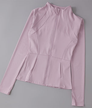 Dames Sportjack met Lange Mouwen - Windbreaker Stijl voor Running, Yoga & Workouts