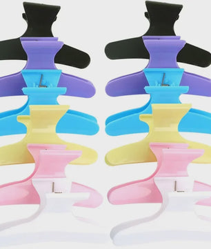 Professionele Haarclips Vlinder Model - Set van 10 Stuks voor Styling en Sectie