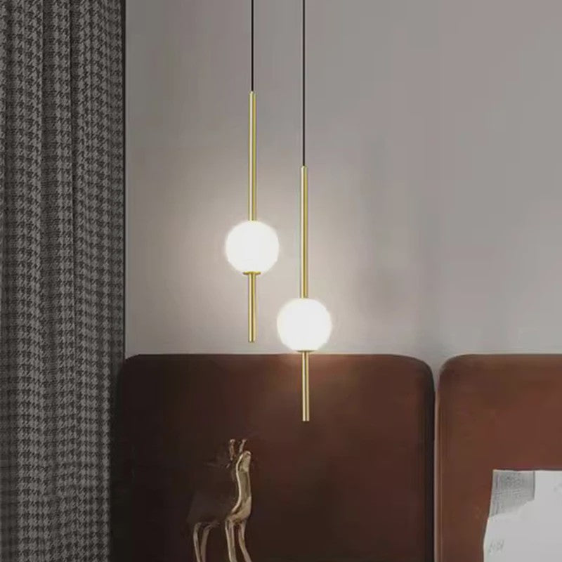 Moderne LED Hanglamp voor Slaapkamer en Nachtkastje - Stijlvolle Binnenverlichting