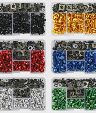 177-delige Motor Kuipbouten & Moeren Set - Universeel voor Diverse Motormodellen
