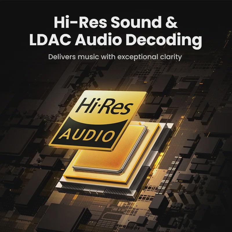 UGREEN Max5c Draadloze Koptelefoon: 43dB ANC, Hi-Res Audio, 75 Uur Batterijduur