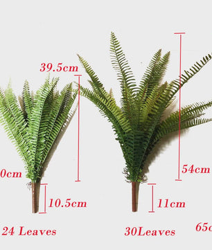 Grote Kunstvaren Hangplant - Nep Palmboom met Vallende Bladeren voor Buiten (50/65cm)