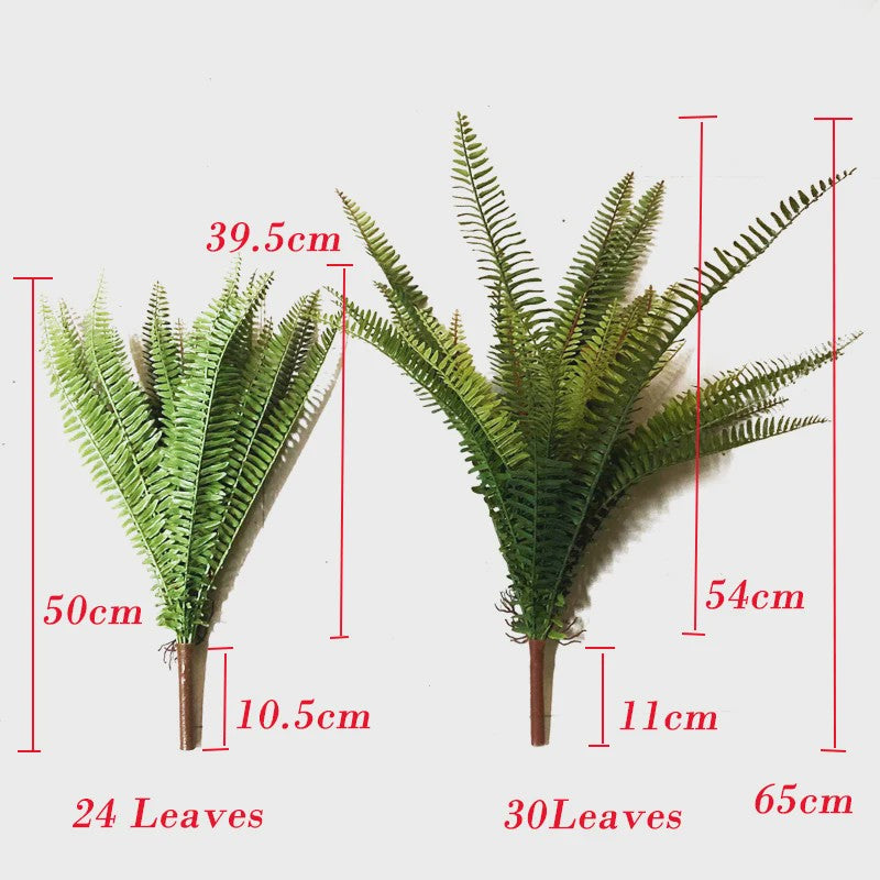 Grote Kunstvaren Hangplant - Nep Palmboom met Vallende Bladeren voor Buiten (50/65cm)